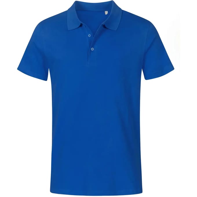 Herenpolo 'Jersey' met korte mouwen Royal - M