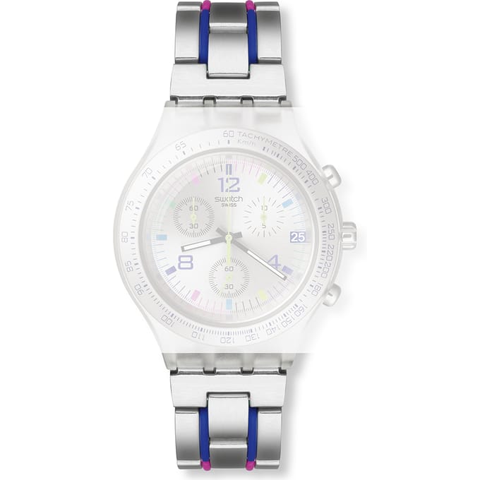 Swatch Mixed Materials - Diaphane - SVA/SVB/SVC/SVD ASVCK4078AG SVCK4078G Time Pride Horlogeband