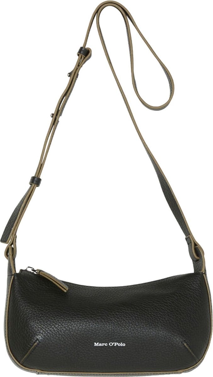 Marc O'Polo Schoudertas Bika Crossbody Bag Black Zwart
