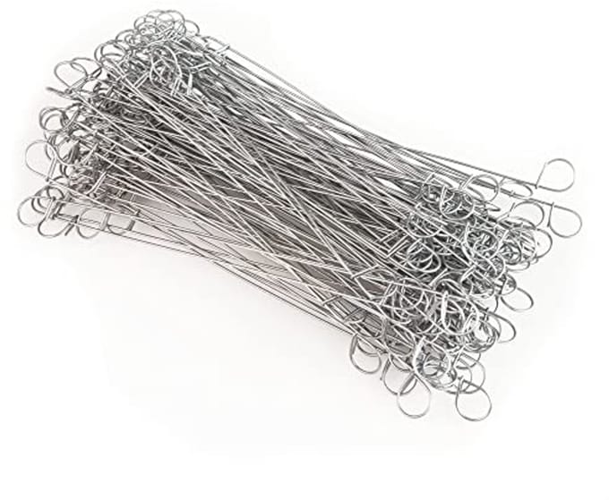 Draadsluitingen voor boordraad - 150 stuks - 16 cm - verzinkt