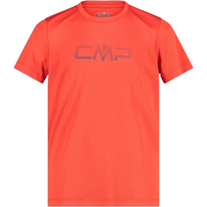 T-shirt met maxi-logo voor kinderen CMP