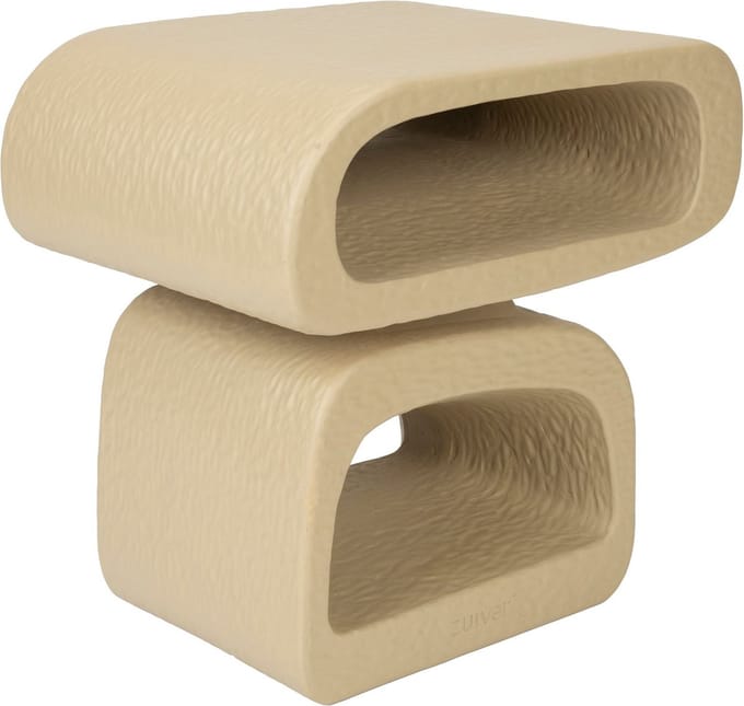 Zuiver Eddy Bijzettafel - Beige
