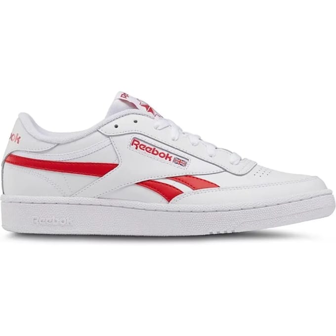 Club C Revenge lage herenschoen Cloud Wit/vector Rood/wolk Wit