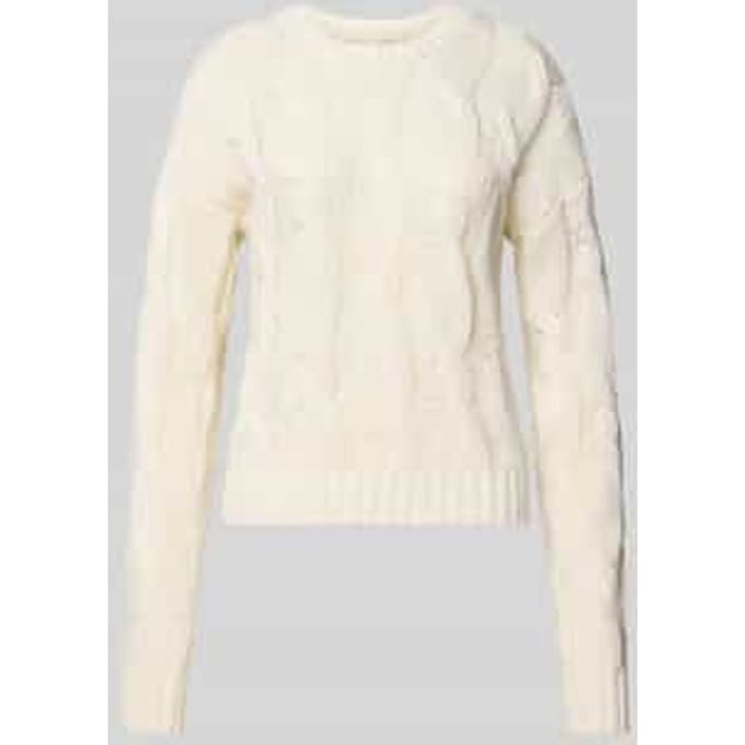 Regular fit pullover in gebreide look, model 'Finn'