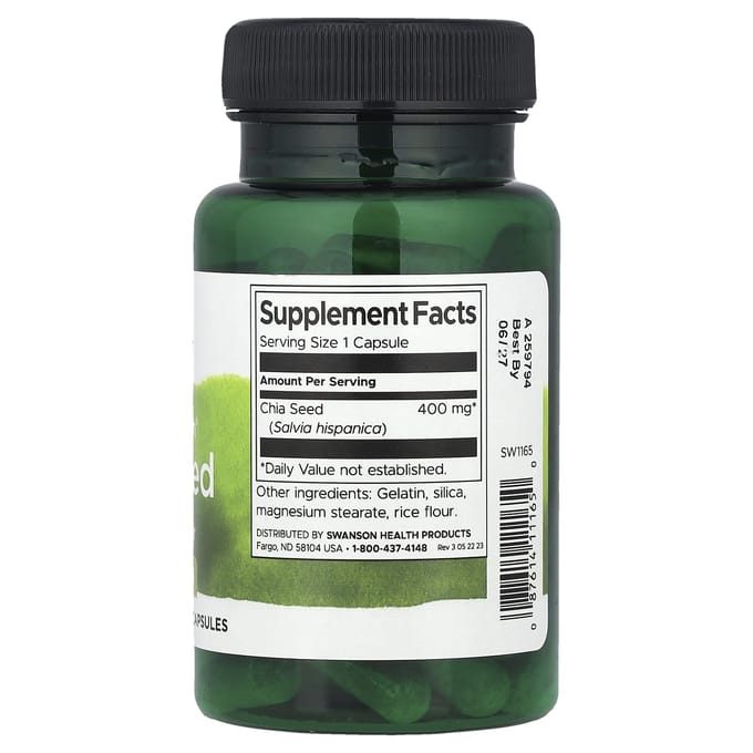 Graine de Chia Full Spectrum®, 400 mg, 60 capsules