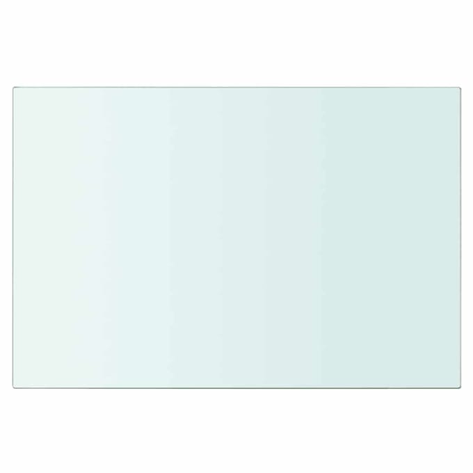vidaXL - Schappen - 2 - st - 30x15 - cm - glas - transparant