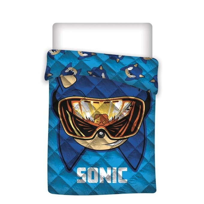 Sonic Sprei Visor - Eenpersoons - 140 x 200 cm - Polyester