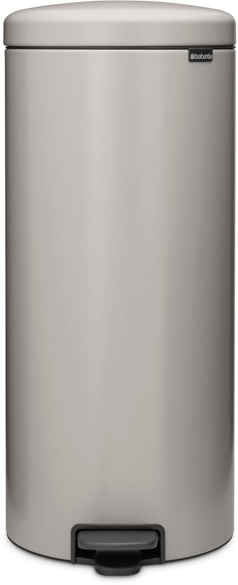 Brabantia NewIcon Prullenbak - 30 liter - Soft Grey