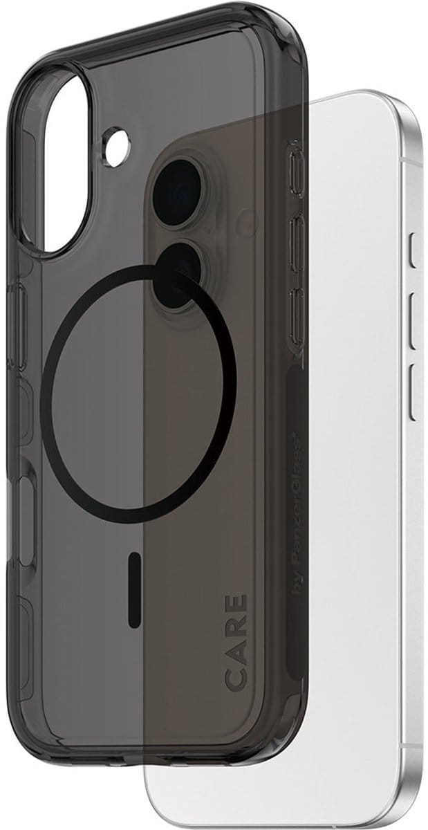CARE by PanzerGlass Flagship Case Urban Explorer Smokey w. Black MagSafe iPhone 17