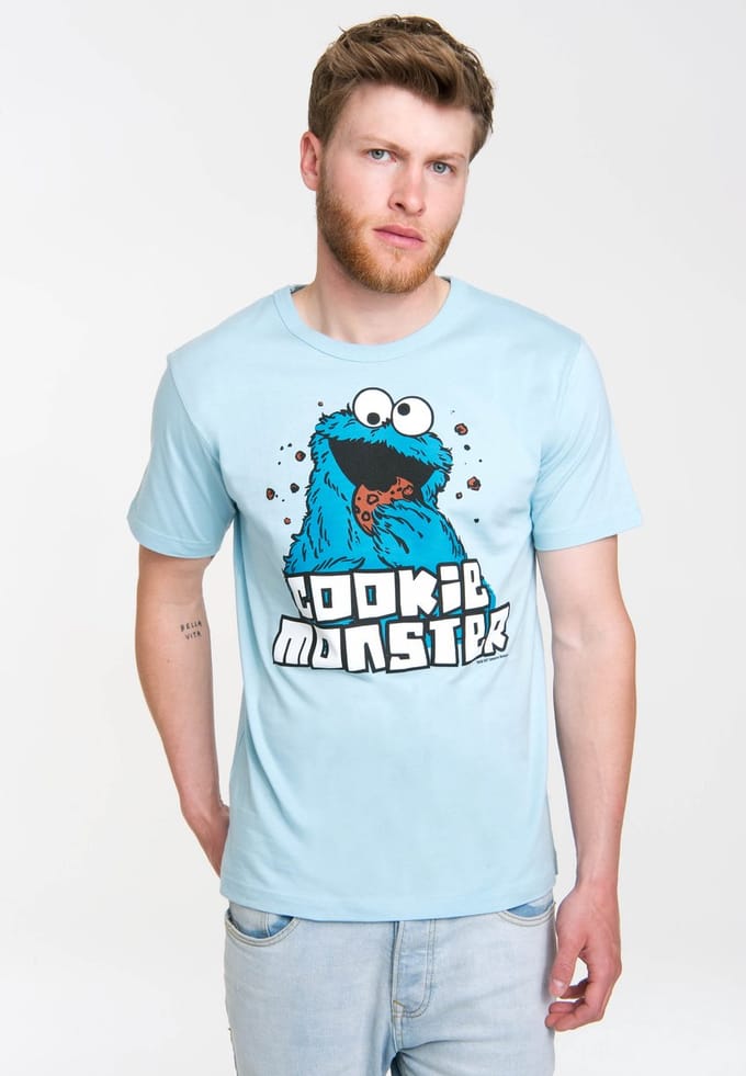 Logoshirt T-Shirt Krümelmonster - Sesamstrasse