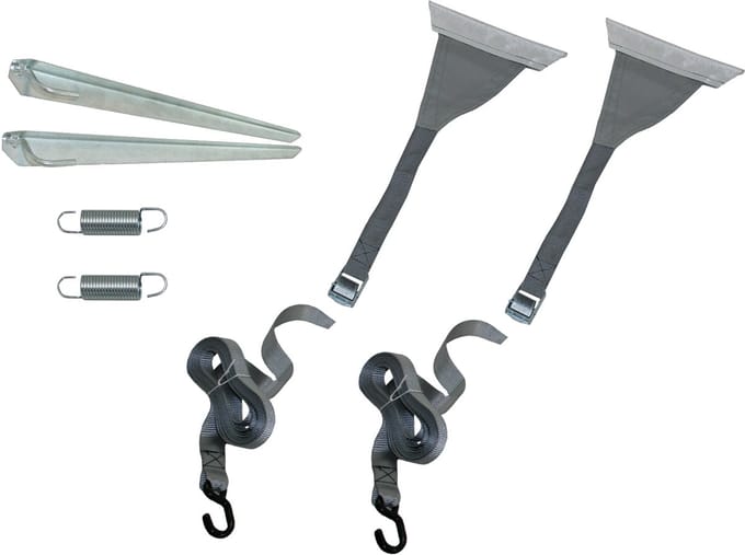 Haba Stormbandenset Thu-Fia - Luifelaccessoires - Grijs