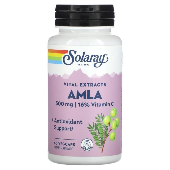 Extrait Essentiel, Amla, 500mg, 60 Capsules Végétales