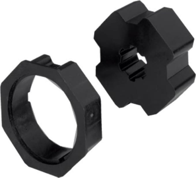 Adaptieset 8 kant 60 voor type 2 buismotor