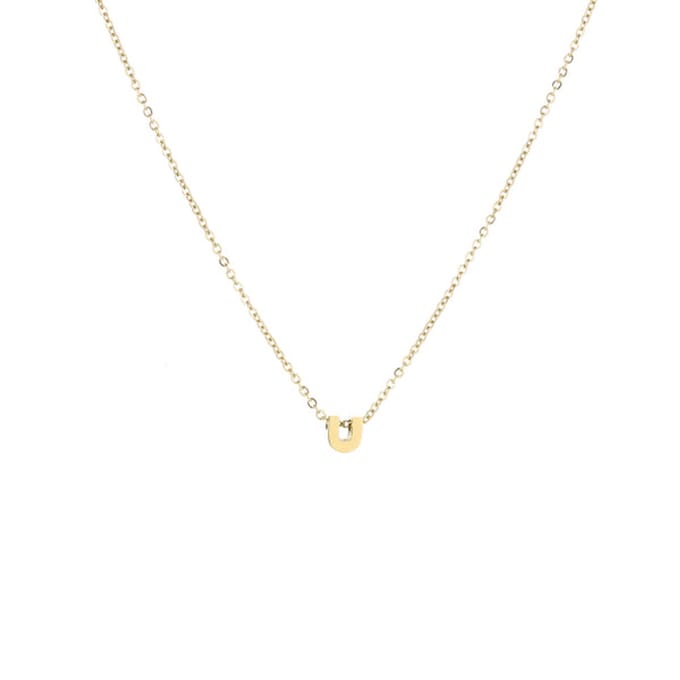 Letter-Ketting-U-Goud