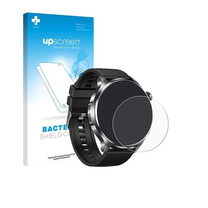 upscreen - Screenprotector voor SLOKSFil I136 1.52" - Folie Beschermfolie transparant antibacterieel