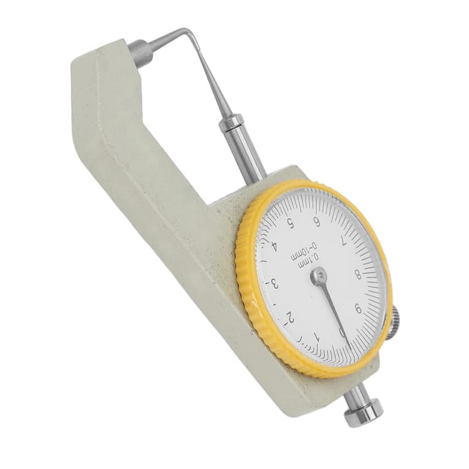 Tandheelkundige Schuifmaat Dikte Gauge Professionele Tandheelkundige Laboratorium Wijzerplaat Schuifmaat Meetinstrument voor Kroon white