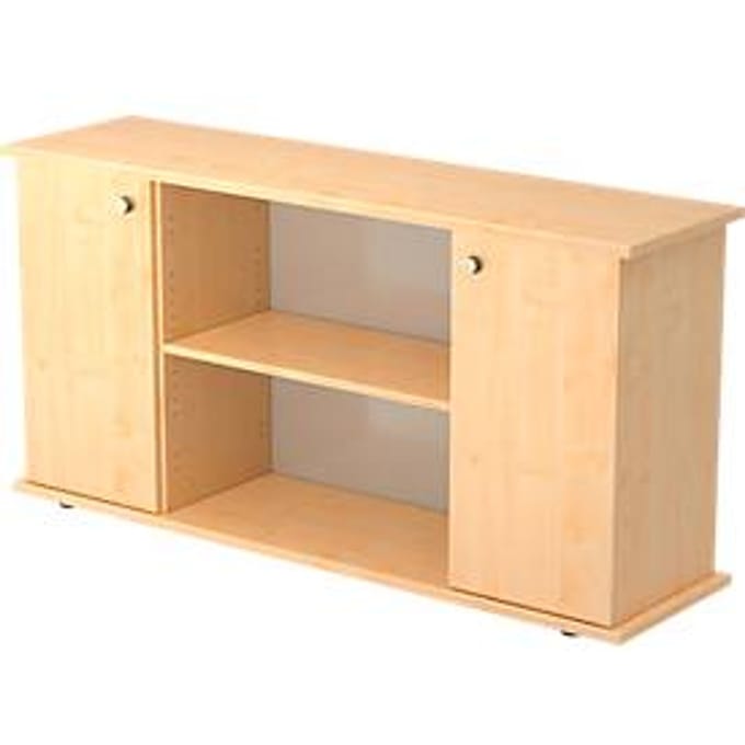 Sideboard ULM, H 840 x B 1661 x D 448 mm, esdoornpatroon