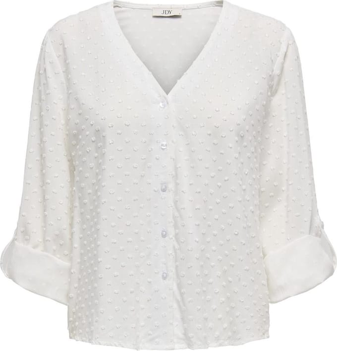 JDY Diana Life 7/8 Dobby Blouse Dames - Maat S