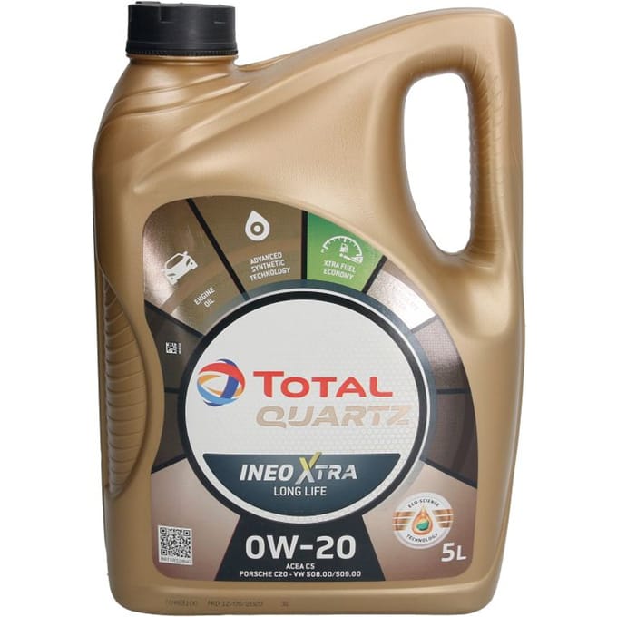 Motorolie TotalEnergies 2226006 Quartz XTRA LL 0W20 5L