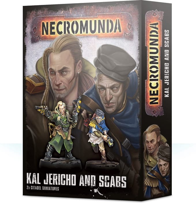 Necromunda: Kal Jericho And Scabs