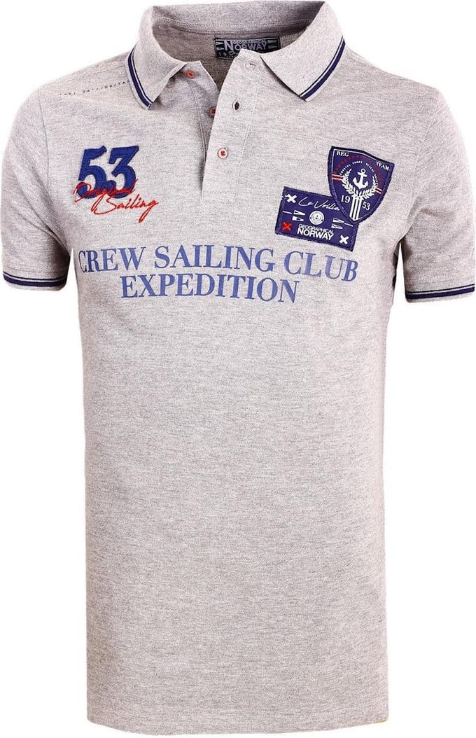 Geographical Norway Polo Shirt Grijs Kebastien - S