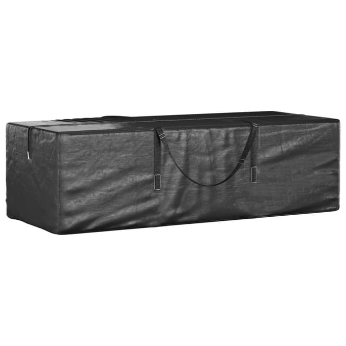 vidaXL - Opbergtas - voor - kerstbomen - 135x40x55 - cm - polyetheen - zwart