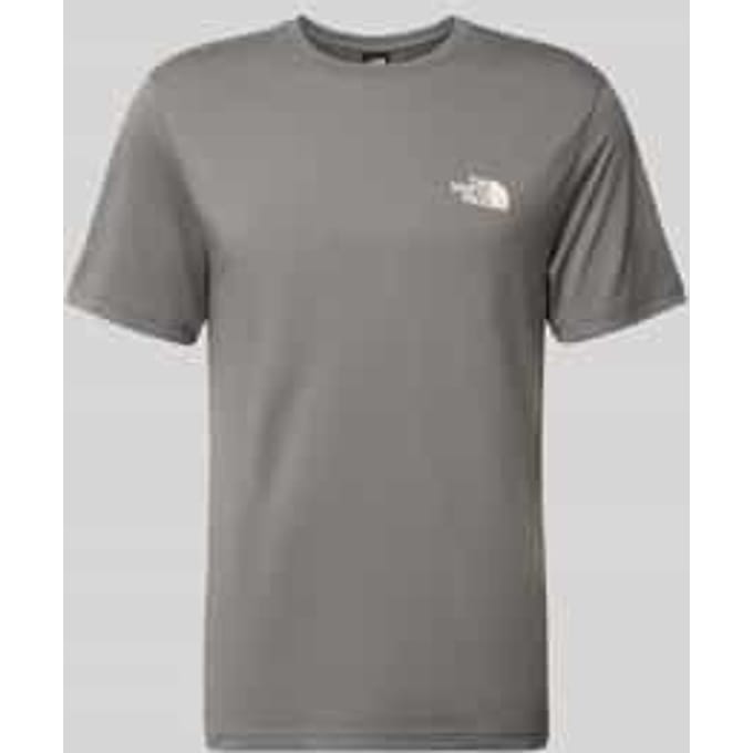 T-shirt met labelprint