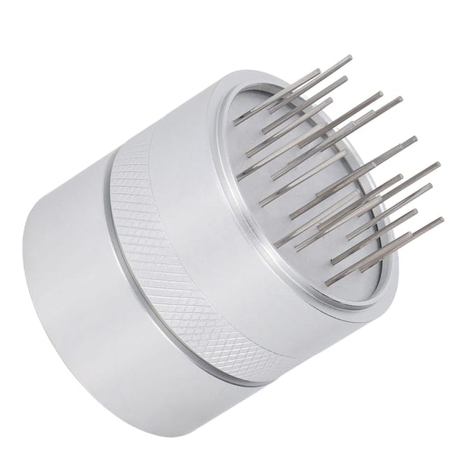 Koffie Naaldverdeler met Basis Effectieve Verspreiding Roestbestendig Roestvrij Staal Handkoffie 53mm / 2.09in white