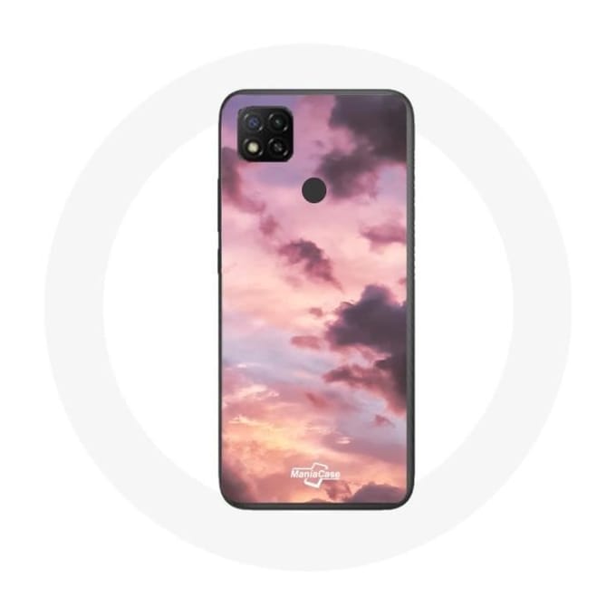Xiaomi Redmi 9C hoesje Roze wolk-esthetiek