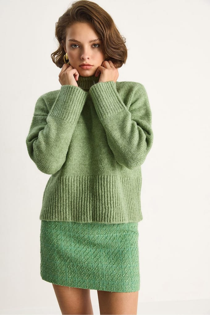 Oversized Gebreide Coltrui