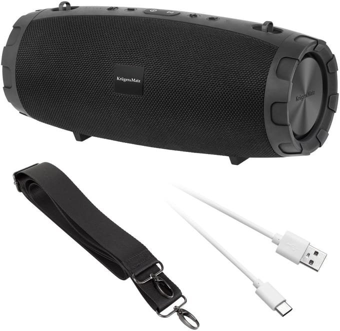 Krüger&Matz Explorer - Draagbare Bluetooth-luidspreker - Microfoon - True Wireless Stereo