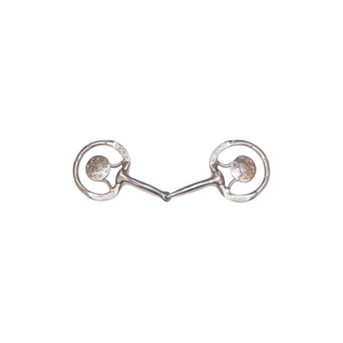 Bit voor paard met ringen Pool's Western