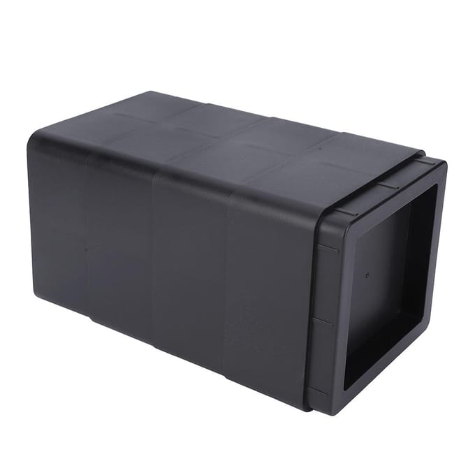 4 stuks Rechthoek Sofa Hoogte Verhoger Zwart Mat PP Plastic Meubelaccessoires 2in
