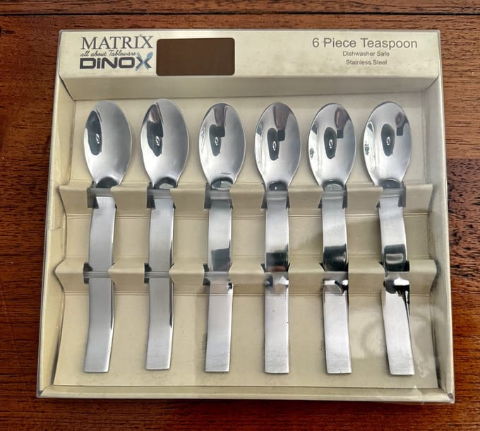 Matrix Dinox Theelepelset 6 stuks