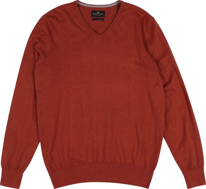 Steppin' Out Dames Trui Cotton Cashmere rood - Maat S - Heren
