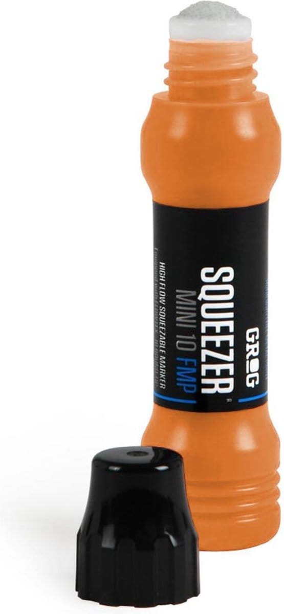 Grog Squeezer Paint Mini Verfstift - Oranje - Schrijfbreedte 10mm Stift