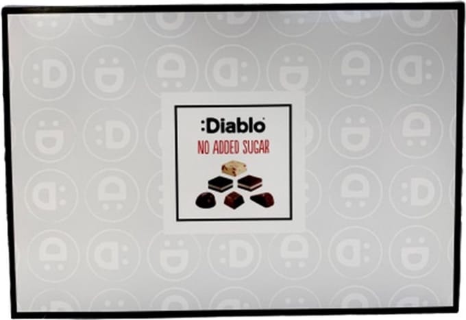 Diablo | No Added Sugar | Chocolate Box | 142g