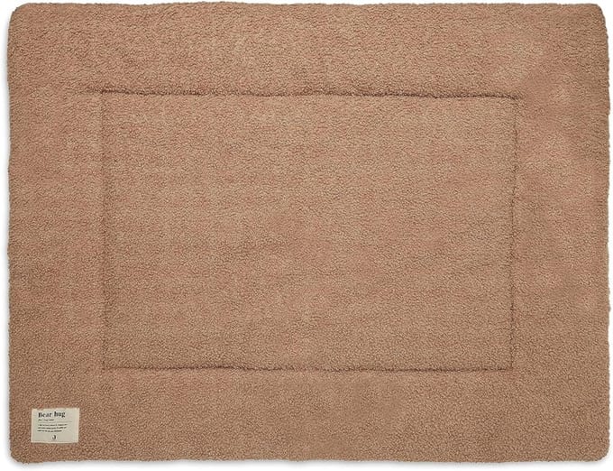 Boxkleed Boucle voor Baby's - Lichtbruin Speelkleed - 75x95 cm