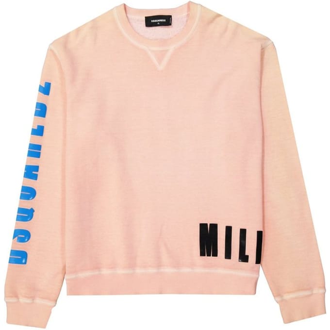 Dsquared² Oranje Katoenen Sweater