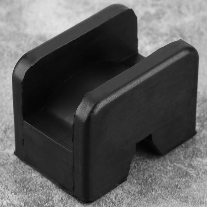 Rubberen krikpad autoframe railbeschermer krikondersteuningspadadapter gray