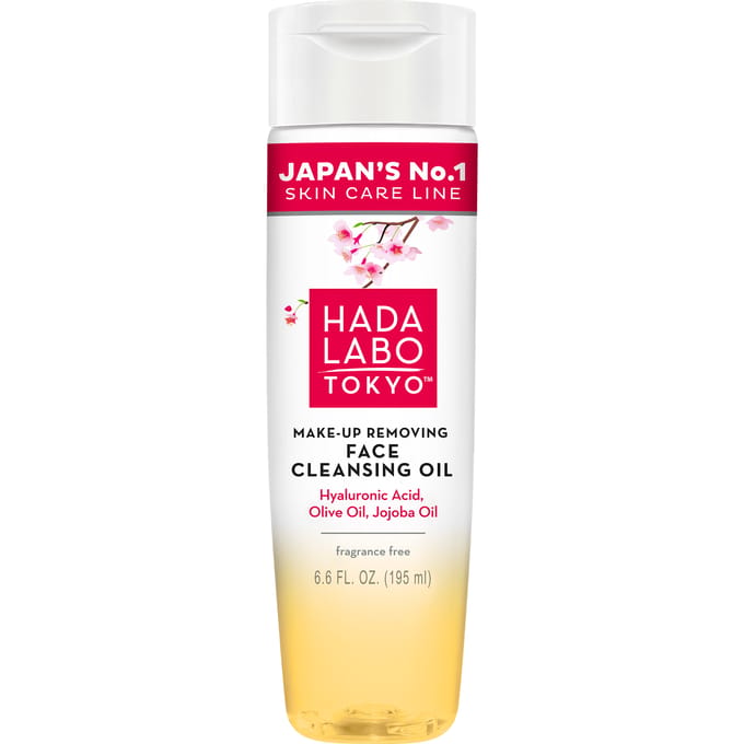 HADA LABO TOKYO Make-Up Removing Face Cleansing Oil 195 ml