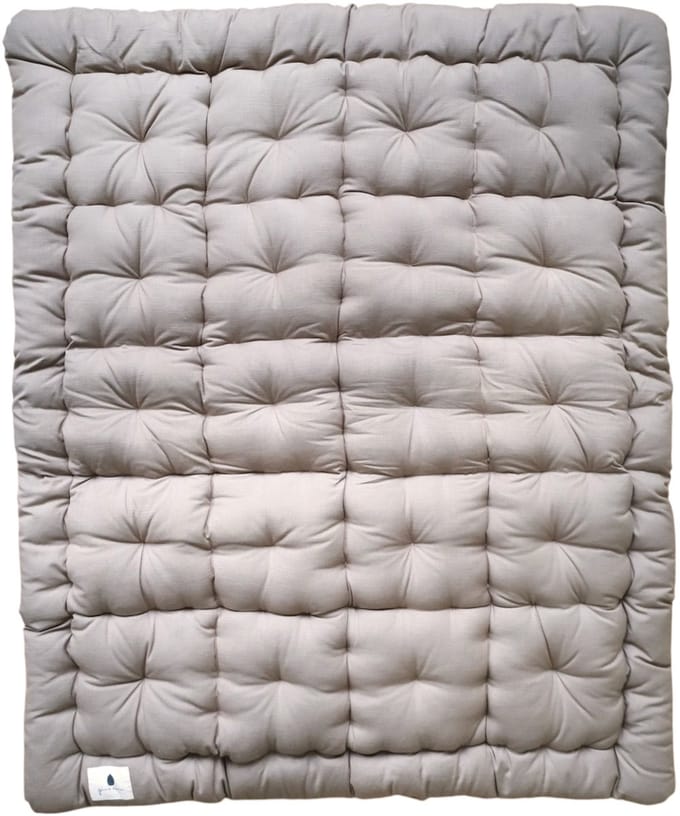 Pine Cone Boxkleed - Kapok Vulling - Mushroom