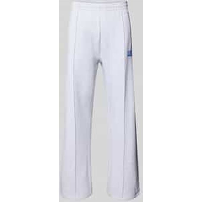 Sweatpants met elastische band en Labelprint