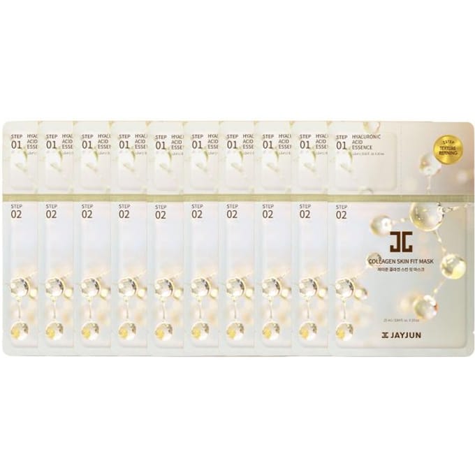 JayJun Collagène Skin Fit Mask (2STEP / 10PCS) # 30 Sheets