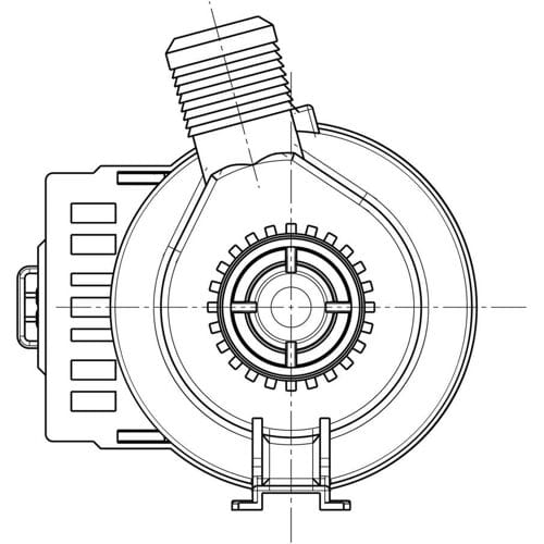 AEG afvoerpomp, met, thermische beveiliging, 240V,50Hz 8581326630002