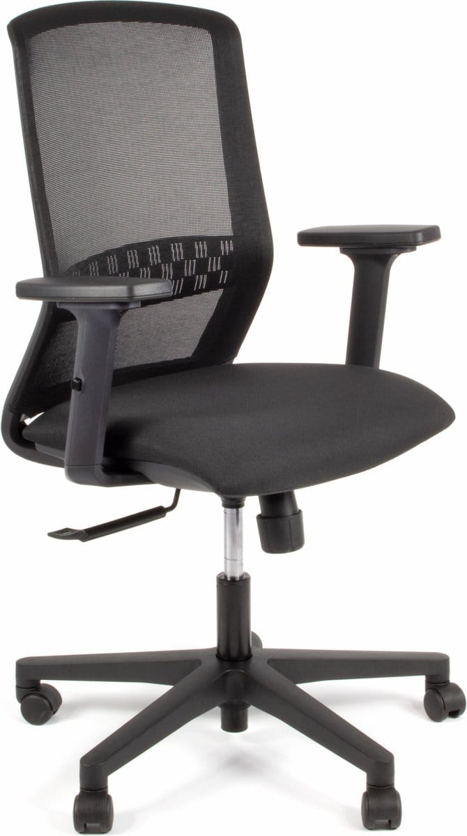 Linea bureaustoel Tekna 01 - ergonomisch EN1335 - multi verstelbaar - max. draagvermogen 110kg - zwart