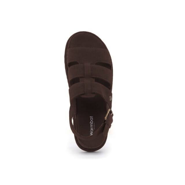 Warmbat Wenlock Sandalen - Dames - Bruin - Maat:38