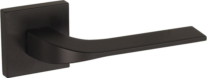 Gamet Vidaro - Deurbeslagset - Vierkant Schild - Zwart Super Mat