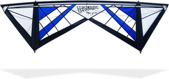 Stuntvlieger Revolution 1.5 Reflex RX Spider Web (vented) midnight blue VSRV00225 Blauw 236 x 79 cm
