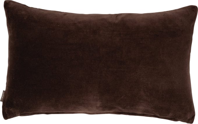 Dayna Velvet kussen bruin 30x50cm